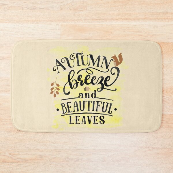 Item preview, Autumn Breeze (black text) designed and sold by ibijin.