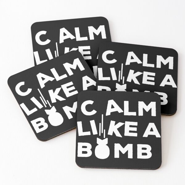 Item preview, CALM LIKE A BOMB designed and sold by Carlo Betanzos.