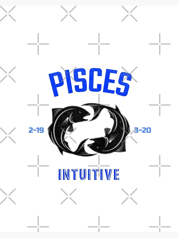 Pisces Is My Sign Zodiac Art Board Print