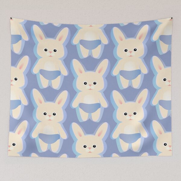 Item preview, baby bunny baby boy first easter designed and sold by MiraNomegusta.