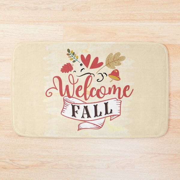 Item preview, Welcome Fall (mushroom) designed and sold by ibijin.