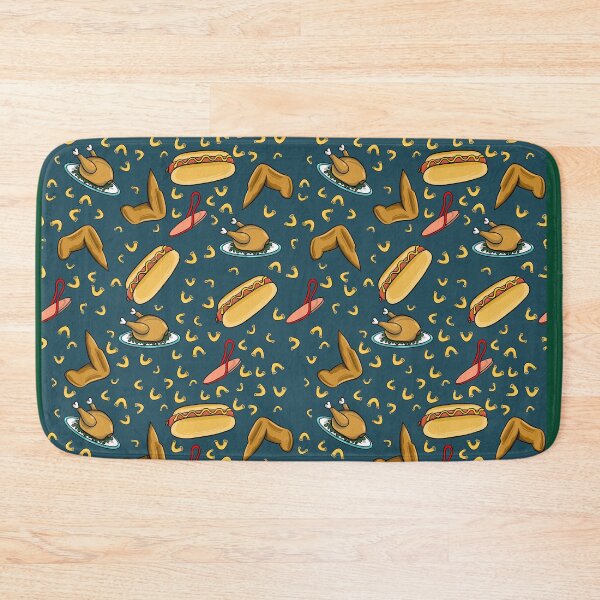 Item preview, Chicken Wing Chicken Wing Hot Dog And Bologna Pattern designed and sold by Tai Chan.