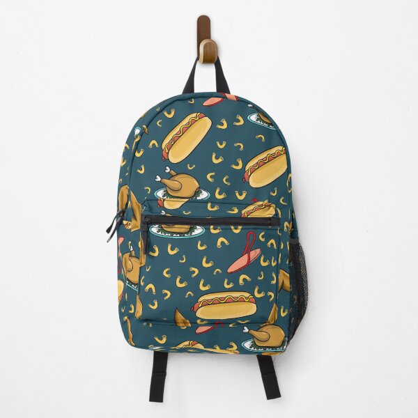 Item preview, Chicken Wing Chicken Wing Hot Dog And Bologna Pattern designed and sold by Tai Chan.