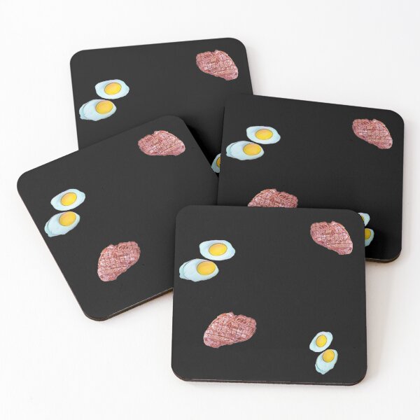 Item preview, Steak and Eggs Breakfast Pattern designed and sold by Dude  Stuff.