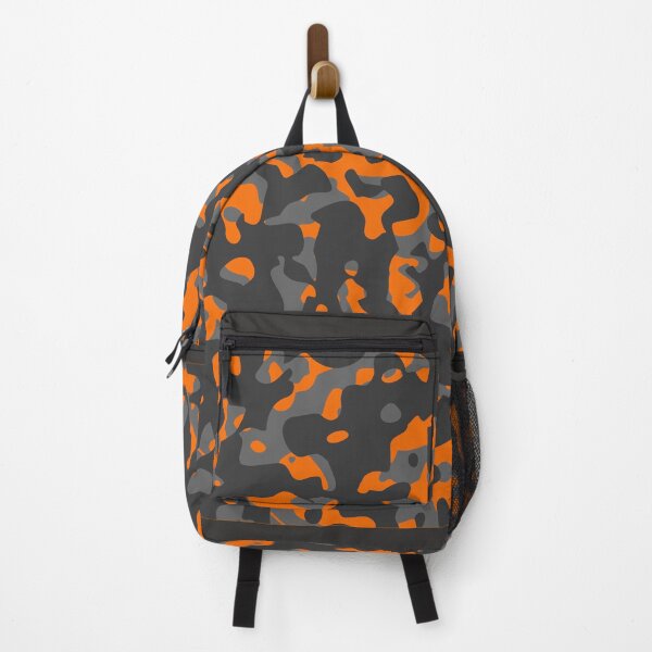 Item preview, Orange Camouflage (Military Style w/Gray) designed and sold by GeographerDude.