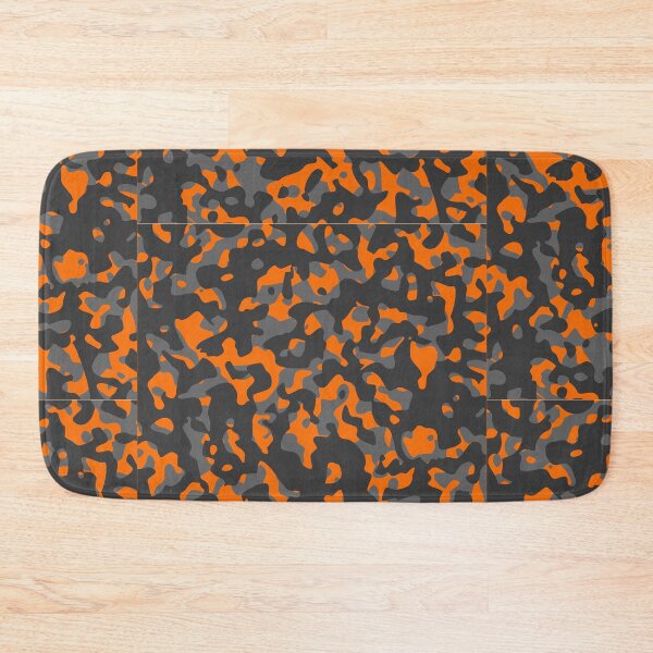 Item preview, Orange Camouflage (Military Style w/Gray) designed and sold by GeographerDude.