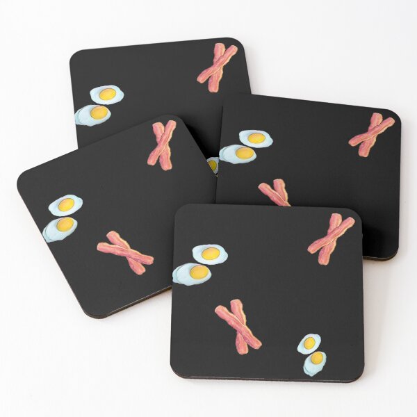 Item preview, Bacon and Eggs Breakfast Pattern designed and sold by Dude  Stuff.