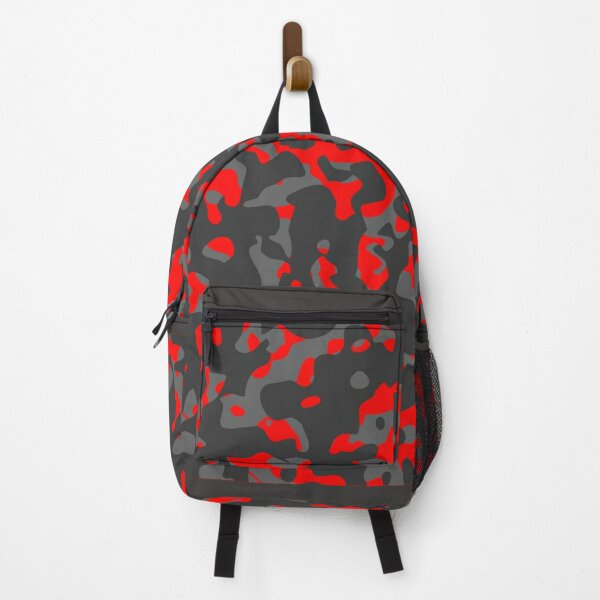 Red Camo Backpacks | Redbubble