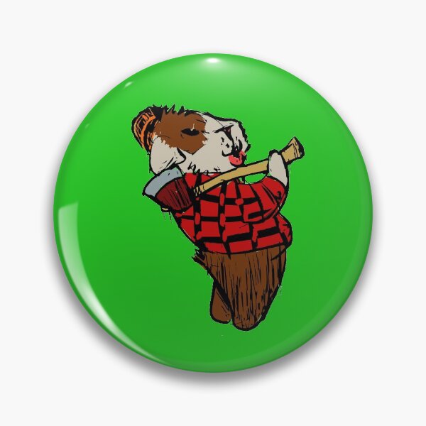 Item preview, Lumberjack Guinea Pig designed and sold by GuineaPigArt.