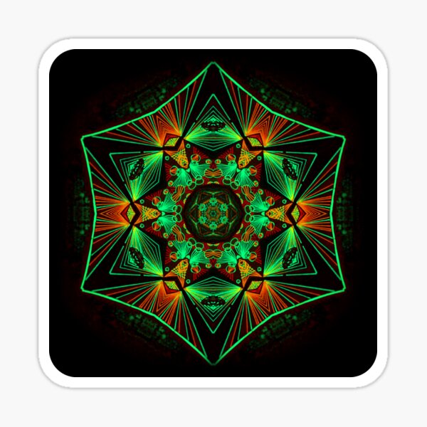 Green portal Sticker