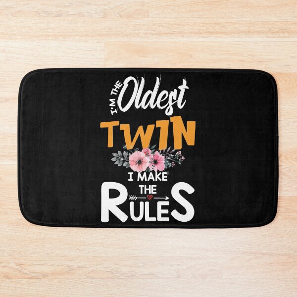 Item preview, I'm The Oldest Twin I Make The Rules designed and sold by BaseStore.