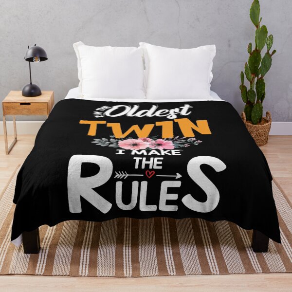 Item preview, I'm The Oldest Twin I Make The Rules designed and sold by BaseStore.
