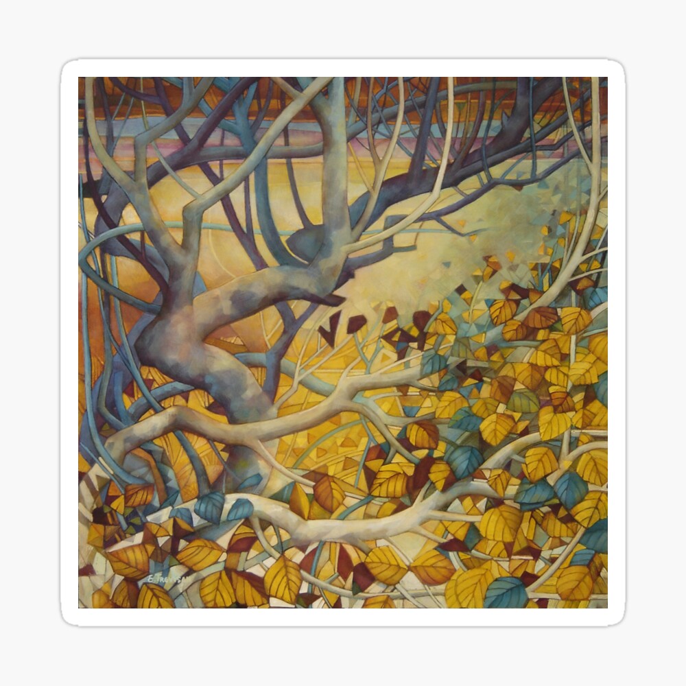 winter lights Sticker