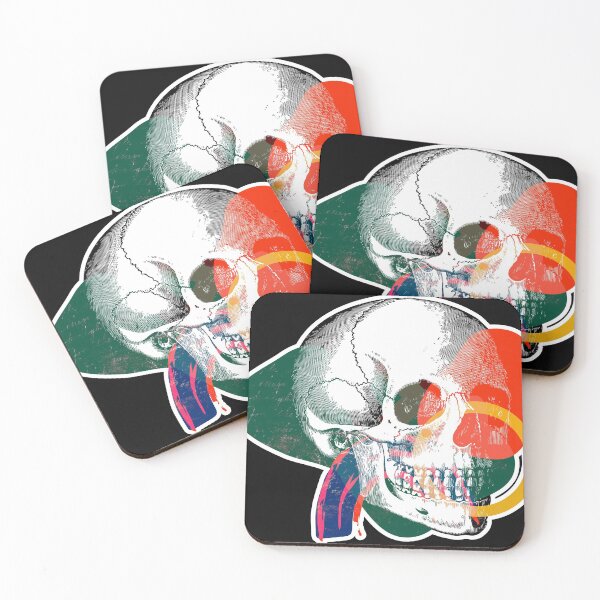 Item preview, Faded Indie Pop Skull designed and sold by HauntedMammoth.