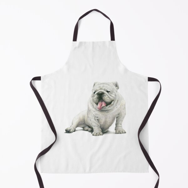 Item preview, Bull dog sitting designed and sold by Katharina Lausche.