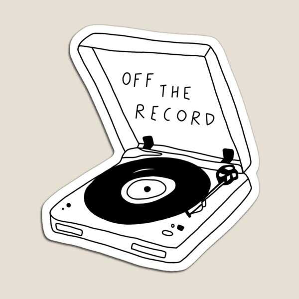 Item preview, Off the Record designed and sold by kmcmath01.