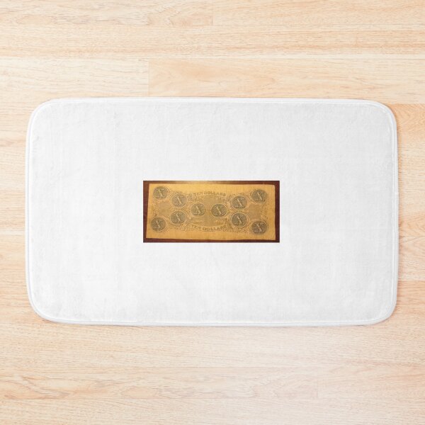 Item preview, Reverse of Ten Dollar Confederate Note designed and sold by coinsxcrochet.