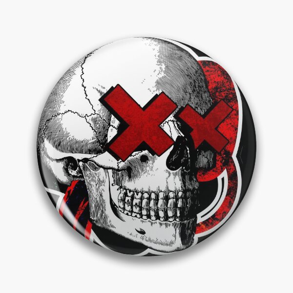 Item preview, Punk Skull Pop Art designed and sold by HauntedMammoth.