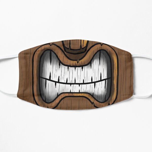Tiki Mouth Mask Flat Mask