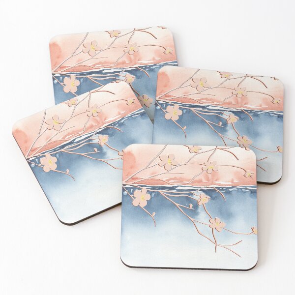 Item preview, Nude Cherry Blossoms by the Lake designed and sold by FringyGingy.
