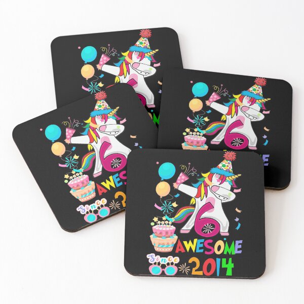 Item preview, 6th Birthday Dabbing Unicorn Party Gift For 6 Years Old Girl designed and sold by BaseStore.
