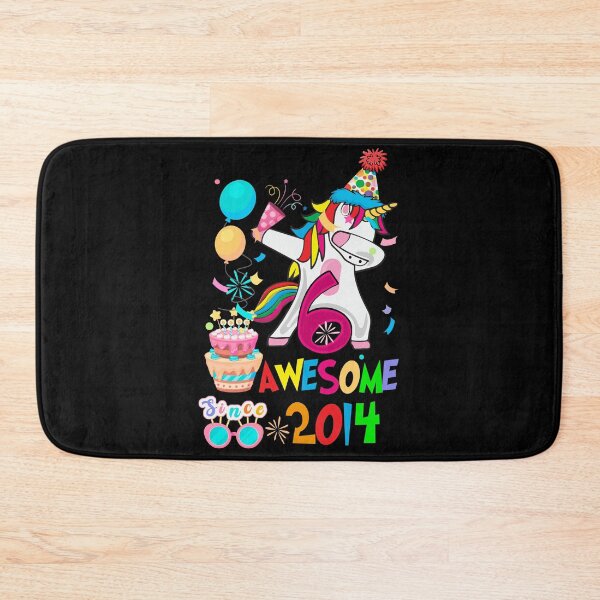 Item preview, 6th Birthday Dabbing Unicorn Party Gift For 6 Years Old Girl designed and sold by BaseStore.