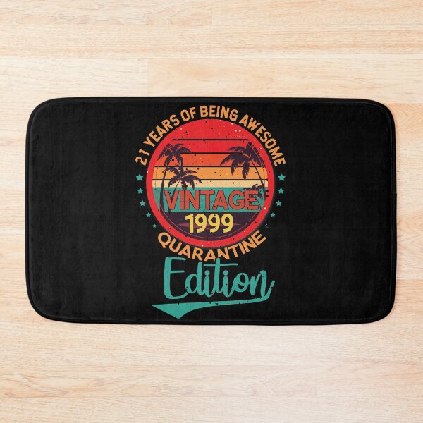 Item preview, 21st Birthday Retro Quarantine Edition Vintage Birthday 1999 21 Years Of Being Awesome designed and sold by BaseStore.