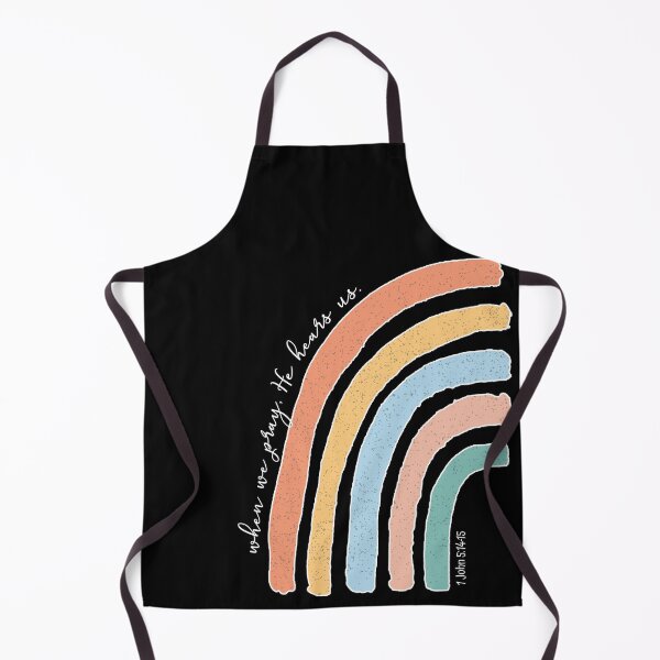 Item preview, 1 John 5:15 - He Hears Us - Pastel Rainbow designed and sold by amazingjoy.