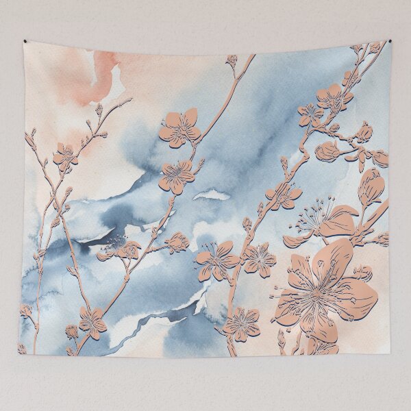 Item preview, Nude Cherry Blossoms by the Lake II designed and sold by FringyGingy.