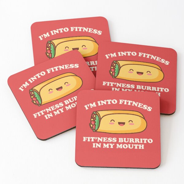 Item preview, I'm Into Fitness Fit'ness Burrito In My Mouth designed and sold by gkao.