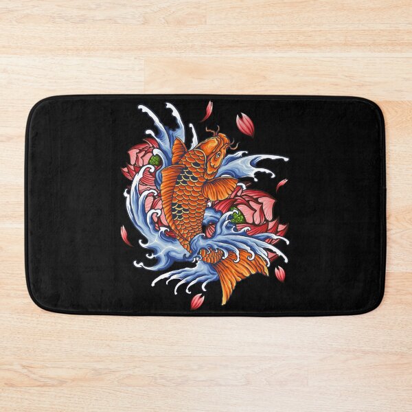Item preview, Japanese Koi Goldfish designed and sold by RedsStickerShop.