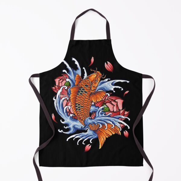 Item preview, Japanese Koi Goldfish designed and sold by RedsStickerShop.