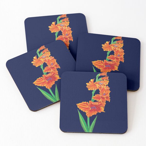 Item preview, Flame Flower - Flame Gladiolus designed and sold by HeatherNafeArt.