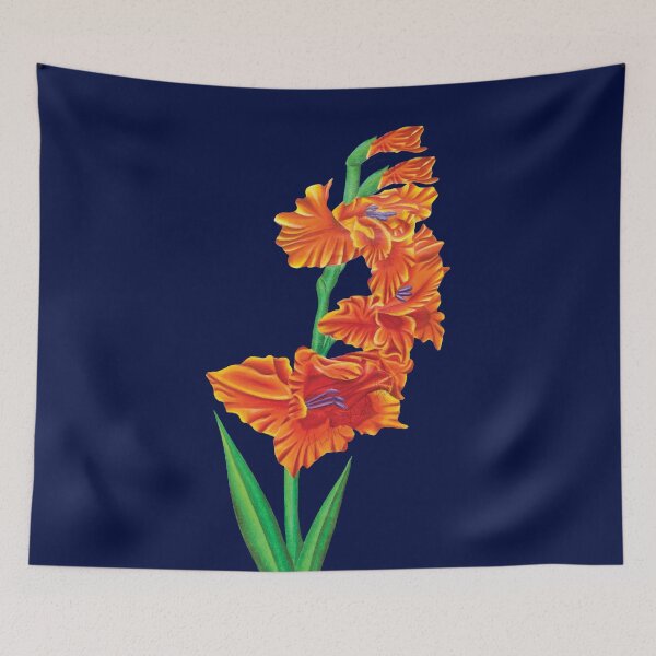 Item preview, Flame Flower - Flame Gladiolus designed and sold by HeatherNafeArt.