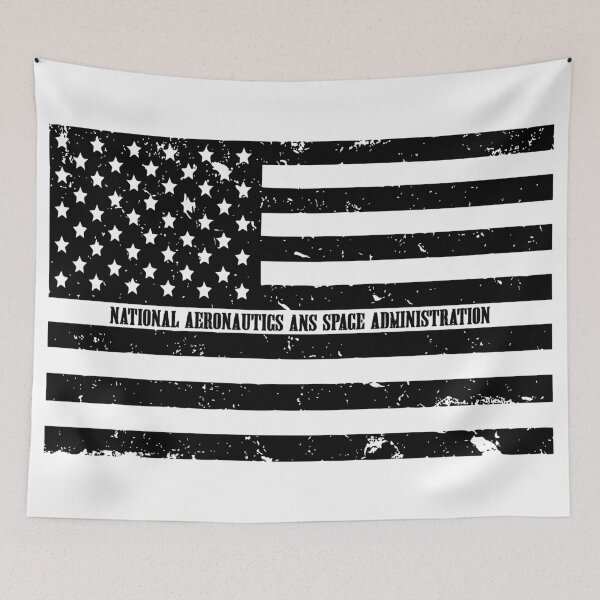 Item preview, NASA Distressed American Flag Desin designed and sold by bigindian77.