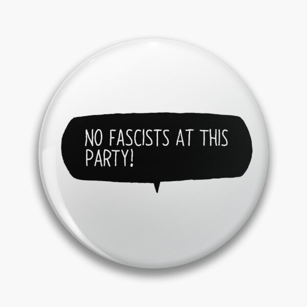Item preview, No fascists at this party  designed and sold by summitleigh.