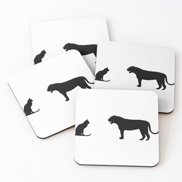 Item preview, Cat Vs Tiger shadows designed and sold by DailyVibe.