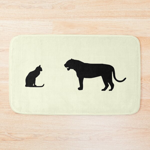 Item preview, Cat Vs Tiger shadows designed and sold by DailyVibe.