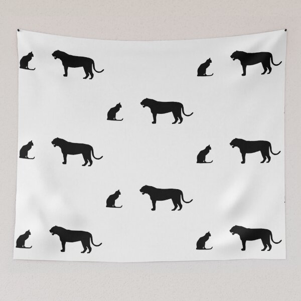 Item preview, Cat Vs Tiger shadows designed and sold by DailyVibe.