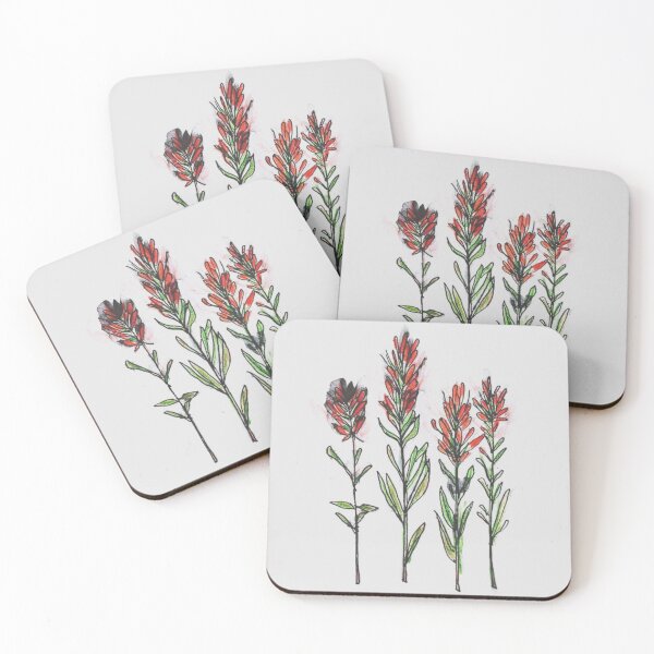 Item preview, Wildflower Sketch Indian Paintbrush designed and sold by Christina Lopez.