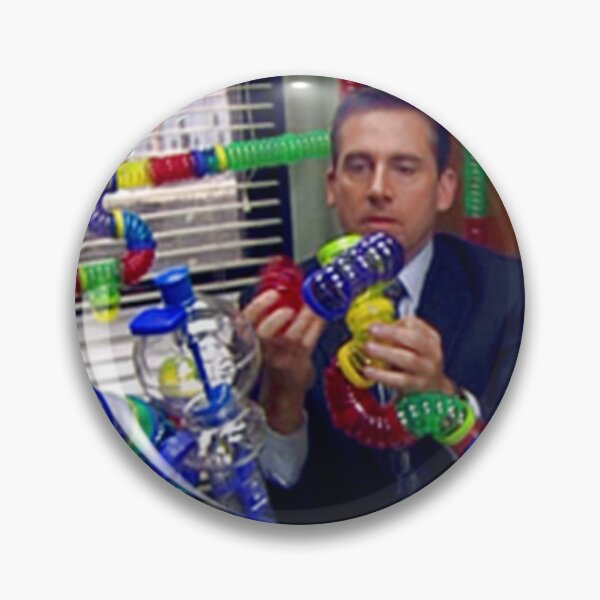 Item preview, EL MEME DE LA OFICINA MICHAEL SCOTT TUBE CITY designed and sold by Terry Loves Yogurt.