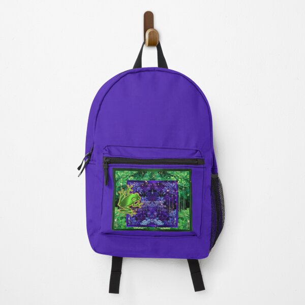 Item preview, Surreal Tree Frog in Magic Rain Forest  designed and sold by SoldierAlways.