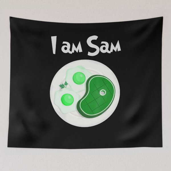 Item preview, I Am Sam Shirt - Clothes For Fried Green Ham and Eggs Days Shirt designed and sold by Onlyc2025.