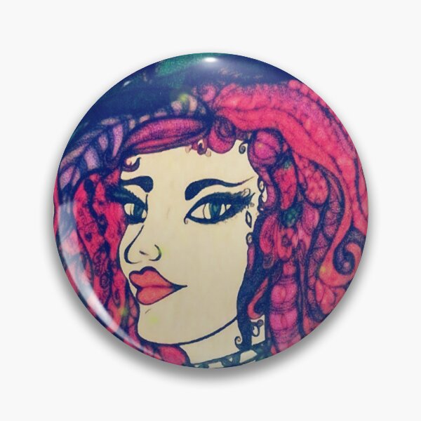 Item preview, Purple Witch designed and sold by KerryKittenArt.