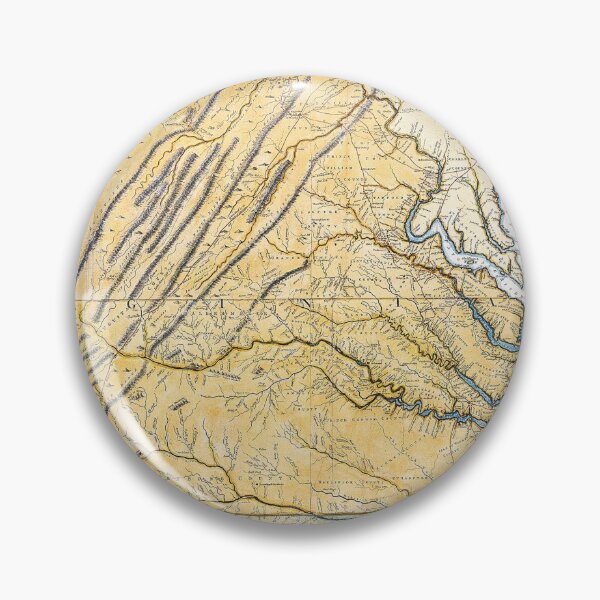 Item preview, Map of Virginia and Mississippi | Vintage Maps  designed and sold by KnightandMoon.