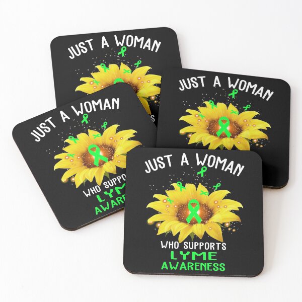 Item preview, Just A Woman Who Supports LYME Awareness designed and sold by KirstybShop.