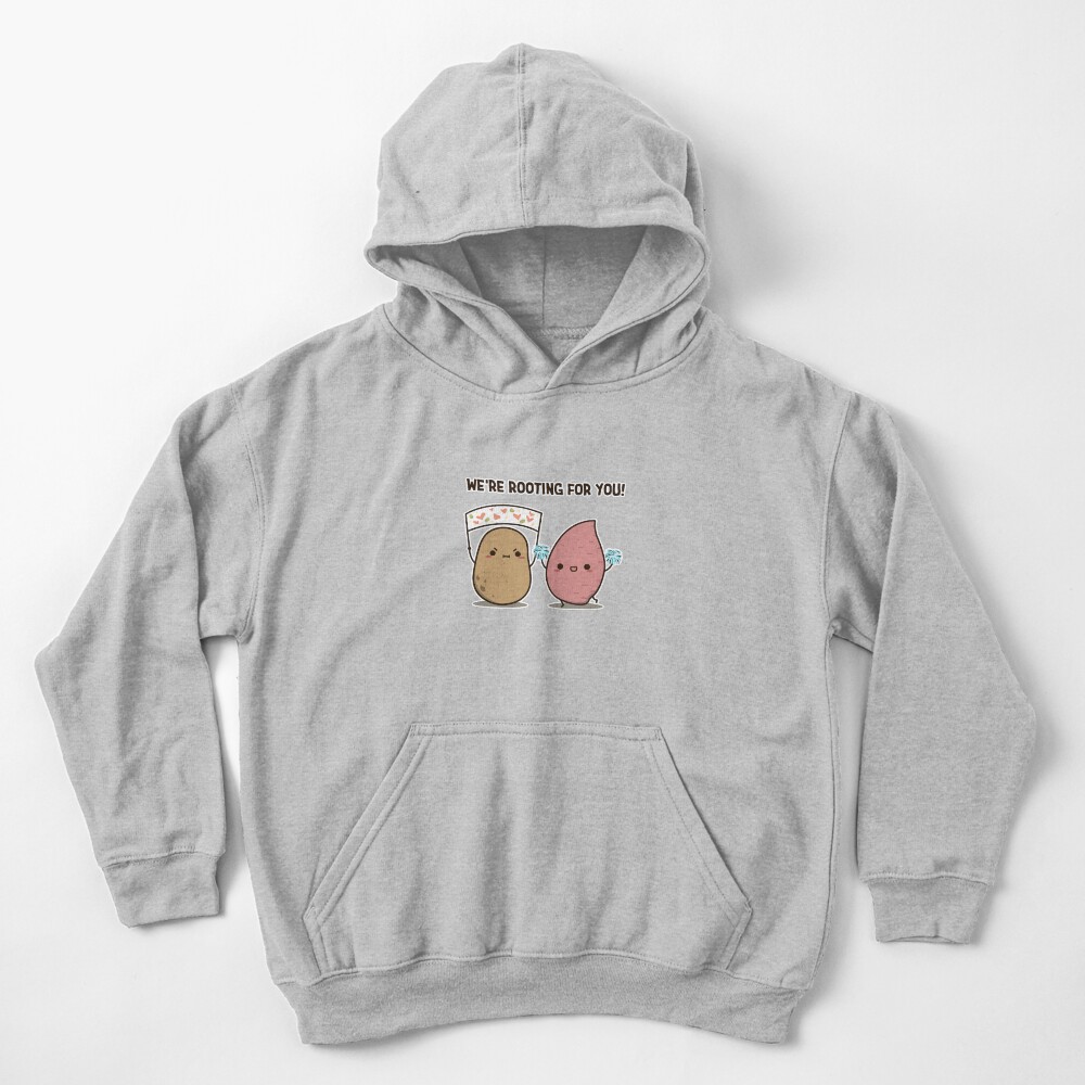 We are rooting for you Kids Pullover Hoodie