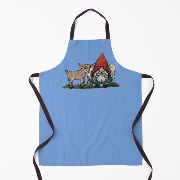 Item preview, Gnome and a baby goat designed and sold by SarahCD13.