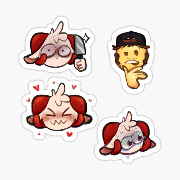 Cursed Emojis Pack Sticker for Sale by Kaito Designs