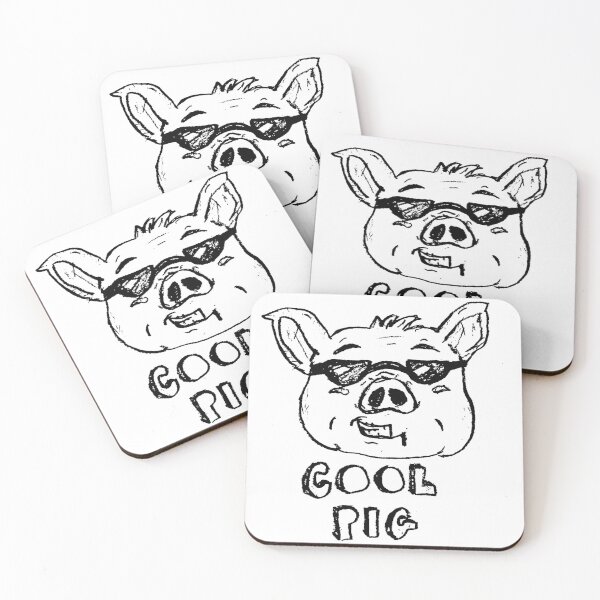Item preview, Cool Pig designed and sold by NobodysHero.